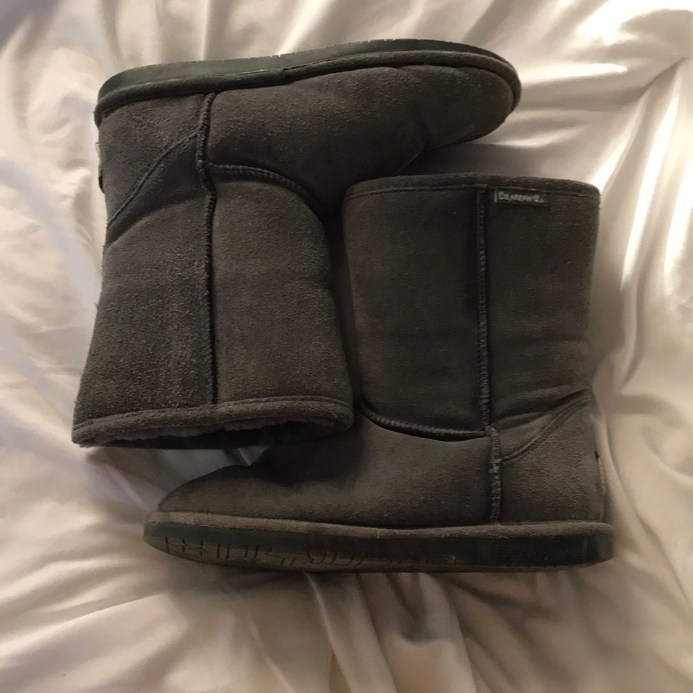 gray bear paw boots